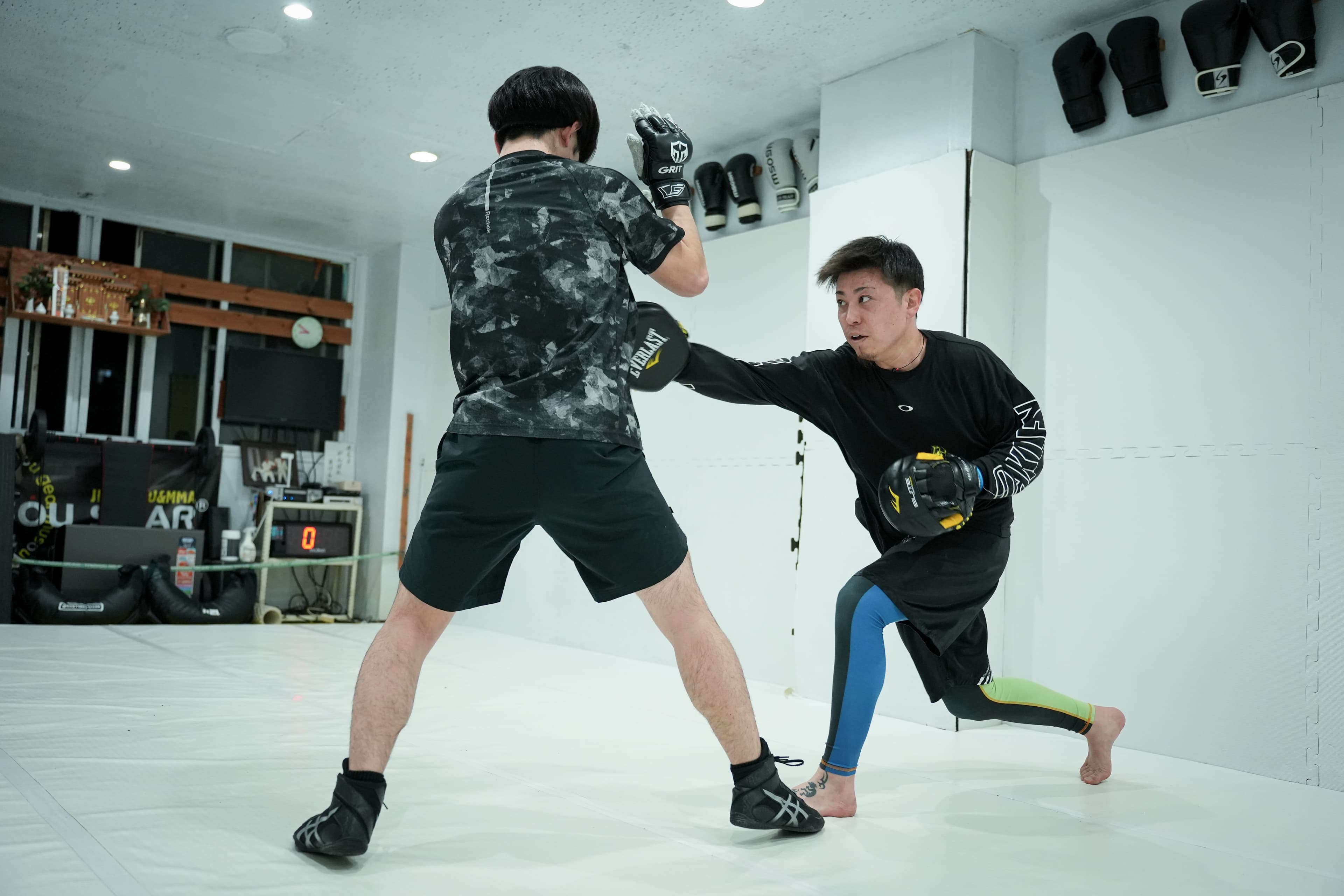 静かな道場の空気感