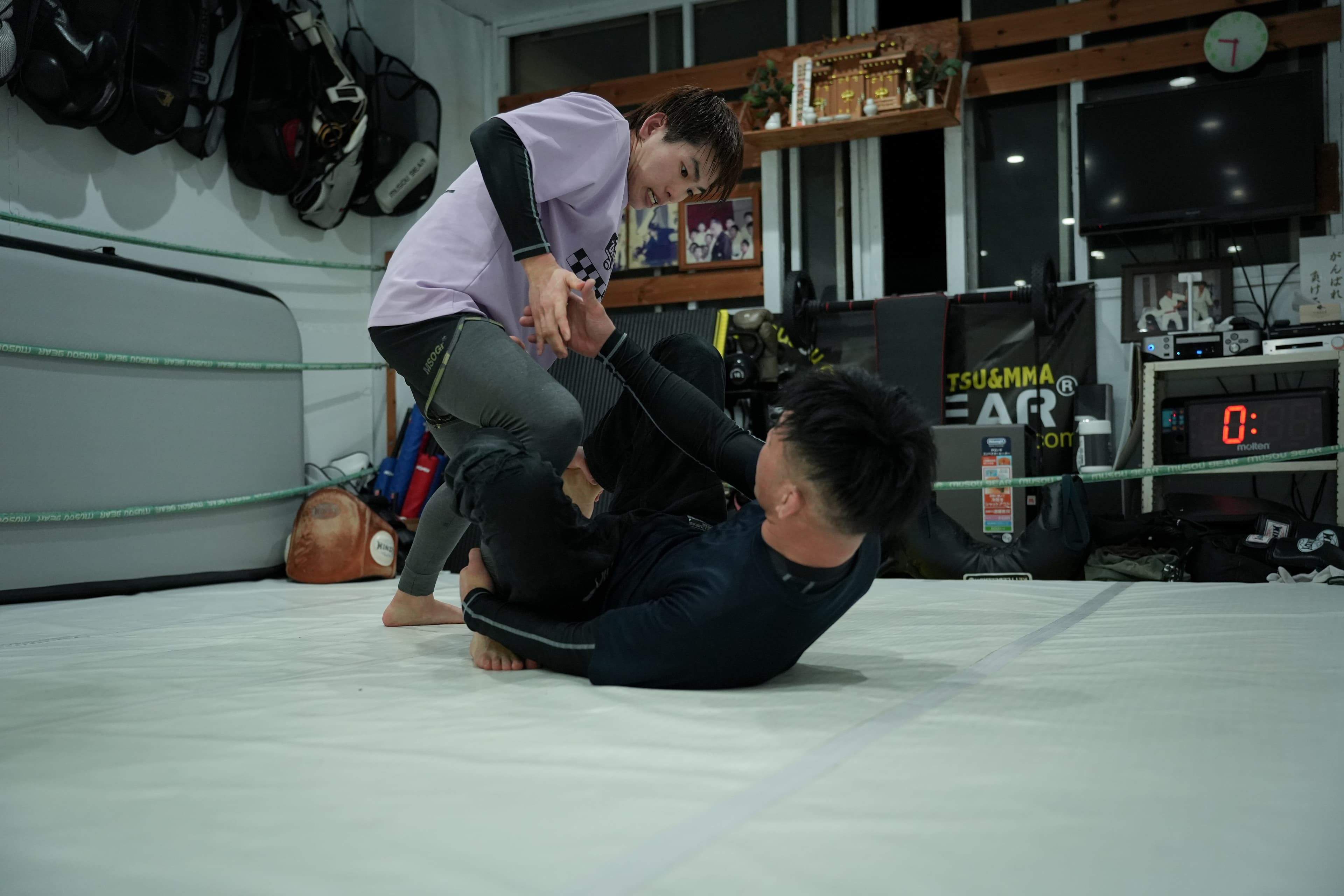 MMA：講師の指導の様子