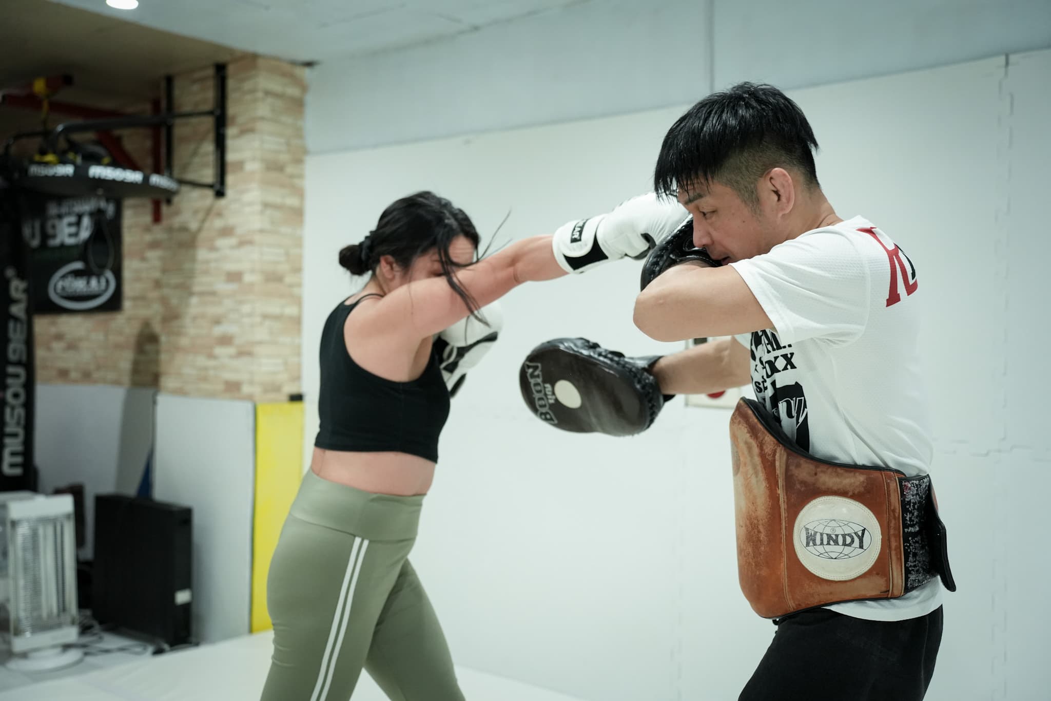 道場でのトレーニングの様子（一例）