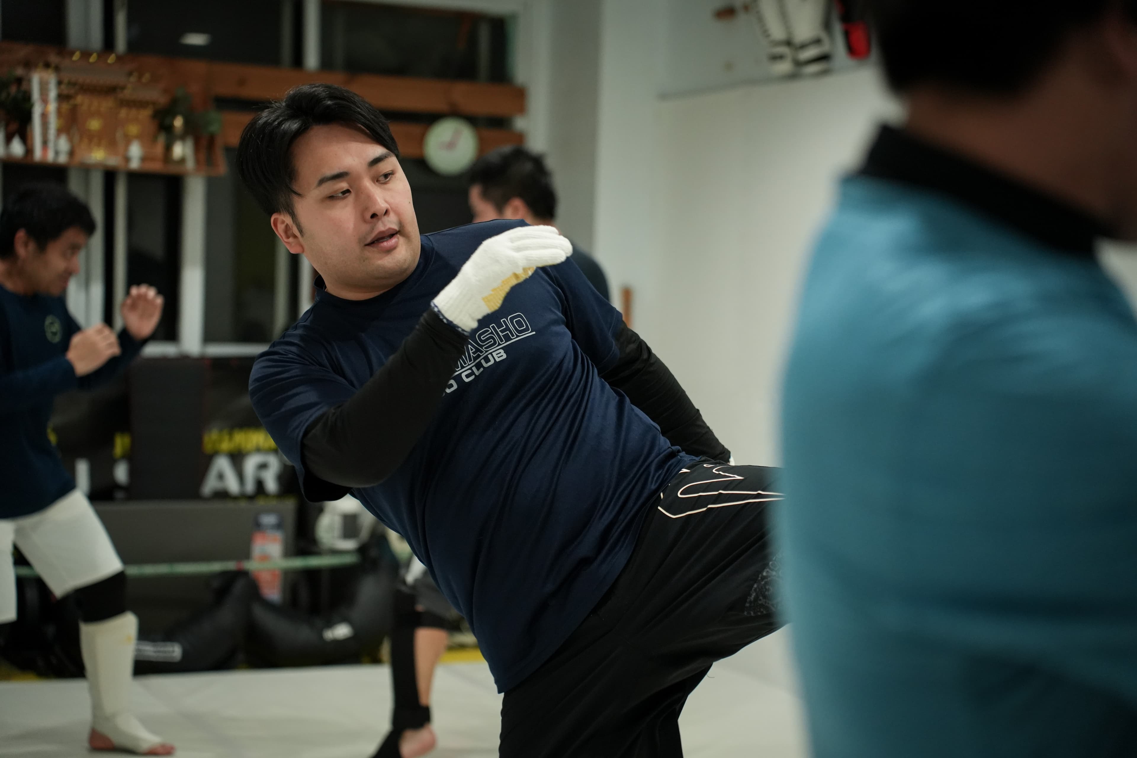 練習風景：自分のペースで取り組む時間